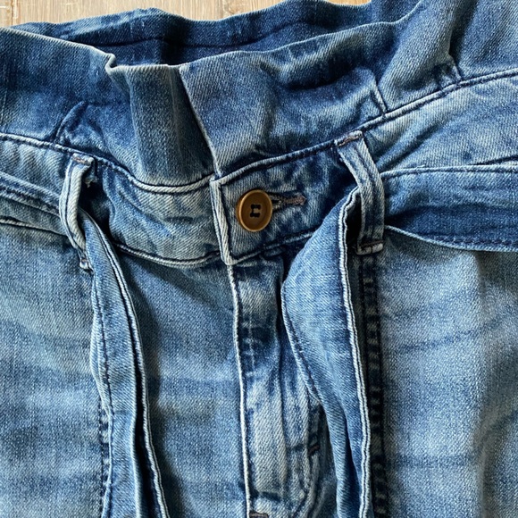 Free People Splendor in the Grass Paperbag Denim Skirt Free People Skirt Size 0 - Picture 6 of 7